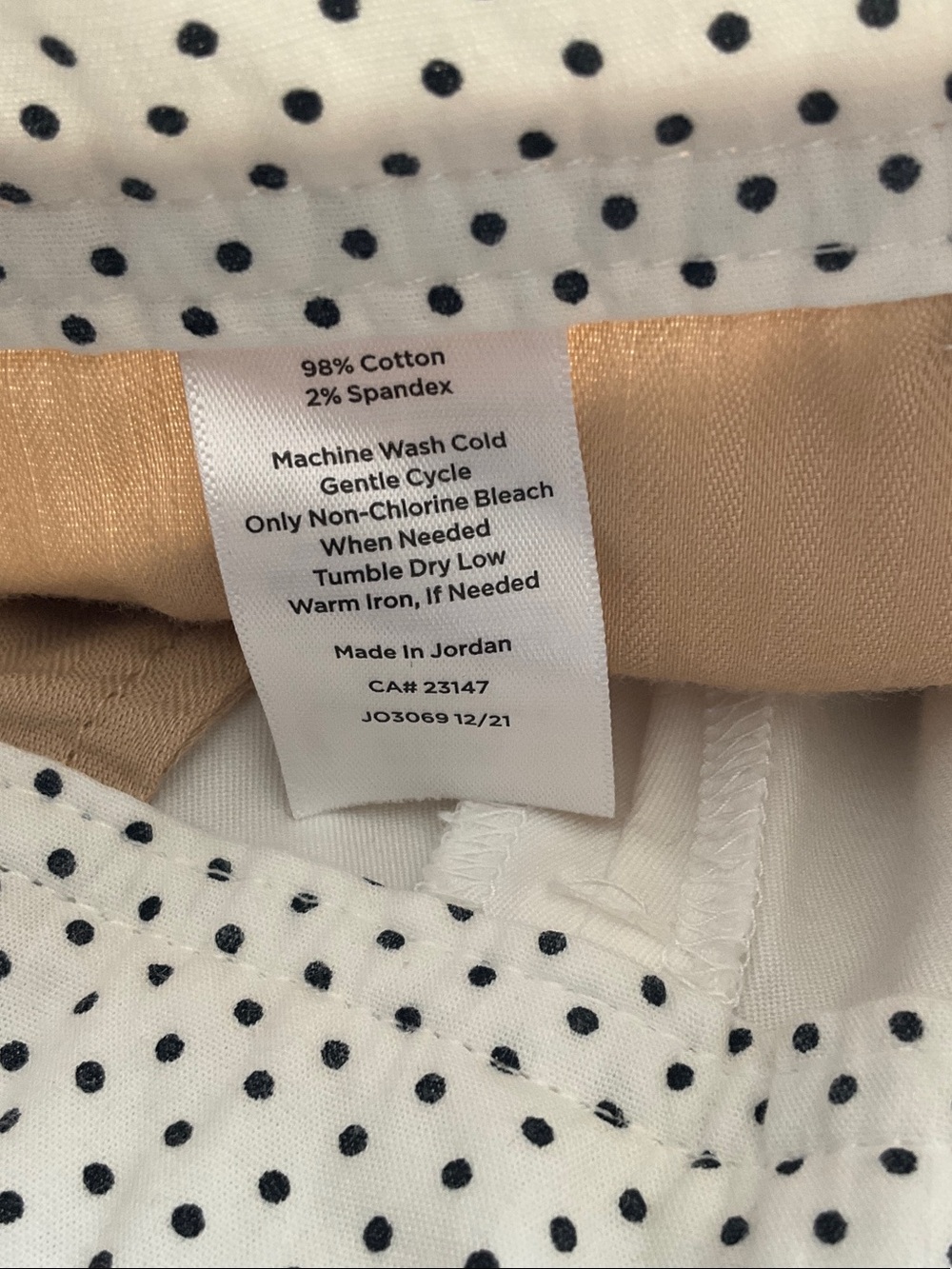 Talbots White Tailored Bermuda Shorts - Picture 4 of 4